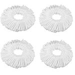 4 Pack 360° Spin Magic Mop Head, ZZM Mop Head Replacement Microfibers Mop Head Refill for Standard Roating Universal Spin Mop System Replacement Mop Heads Refill Home, Office and Commercial Use (4)