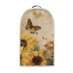 DISNIMO Poster Sunflower Butterfly Polyester Stand Mixer or Coffee Maker Appliance Cover, Dust and Fingerprint Protection, Protecting your Blender,Machine Washable, Kitchen Tool