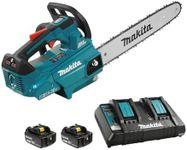 Makita DUC356PT2 36V (18Vx2) Brushless 14" Top Handle Chainsaw (5.0Ah kit)