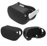 New World Silicone VR Protective Cover Compatible with Oculus Quest 2 Headset, VR Headset Protective Skin Accessories