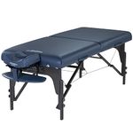 Master Massage 31" Montclair Pro Portable Massage Table Package, Memory Foam Cushioning, Reiki Panels, Shiatsu Cable Release- Tattoo Table, Spa Bed, Facial Bed