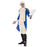 Morph Costumes George Washington Costume For Men Colonial Costume Men Adult Halloween Costume For Men Large