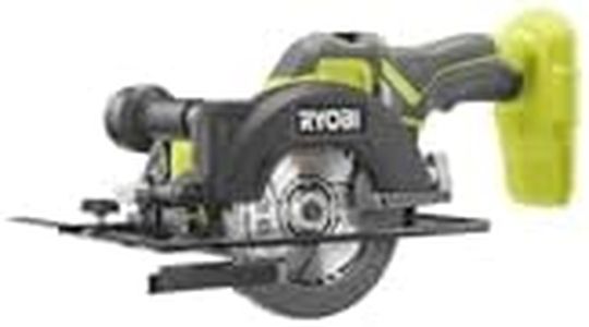 RYOBI 18 V ONE+ Cordless Circular Saw, 115 mm Saw Blade Diameter, Without Battery and Charger