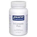 Pure Encapsulations | B-Complex Plus - Hypoallergenic B Vitamin Formula | 120 Vegetable Capsules