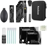 KuuZuse Professional DSLR Camera Cleaning Kit with APS-C Cleaning Swabs, Microfiber Cloths, Camera Cleaning Pen, for Camera Lens, Optical Lens and Digital SLR Cameras