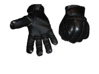 Doorman Leather Traditional Sand & Kevlar Flexible Gloves – Police, Enforcement (Medium)