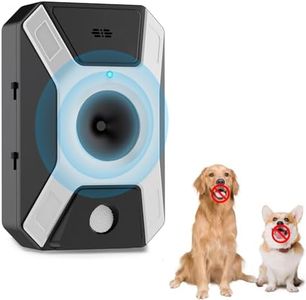 WARDBES Ultrasuoni per Cani,Ultrasuoni Antiabbaio,3 Livelli Regolabile Frequenza Anti Aboiement pour Chien,Fischietto Ultrasuoni per Cani Interni ed Esterni,Anti+Abbaio+Cani Cane Grande Medio Piccolo