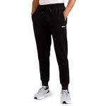 Boldfit Joggers for Men Cotton Track Pant for Men Sports Winter Lower for Men for Running Casual Mens Track Pants Activewear Trousers for Men & Boys Slim Fit Gym Track Pants for Men -Black XL