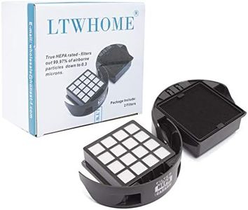 LTWHOME Replacement Exhaust HEPA Filter Fit for Hoover Wind Tunnel 2/3 Pet Vacuum Cleaners, Compares to Hoover Part 305687002, 305687001 (Pack of 2)