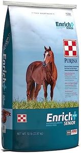 Purina | Enrich Plus Senior Ration Balancing Horse Feed | 50 Pound (50 LB) Bag