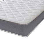 eXtreme comfort ltd Cooltouch Essentials Grey 18cms Deep Hybrid Spring & Memory Foam Value Mattress, 3ft Single (3ft x 6ft3, 90cm x 190cm)