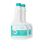 eufy RoboVac Hard Floor Cleaning Solution (2 Bottles), Compatible with X10 Pro Omni, C20 Omni, X9 Pro, X8 Pro Series, L60 Hybrid Series, 16 fl oz / 473 ml, Floor Cleaner