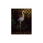 Silhouette Heron Light Garden Sculpture (Solar) by Smart Garden