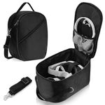 Carrying Case Compatible with Apple Vision Pro/Meta Quest 3/Oculus Quest 2/Quest Pro/VR Elite Strap&Accessories, Luckit VR Headset Travel Storage Backpack for Switch with Multi-Pockets