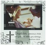 Malden International Designs Baptism Photo Frames, Multi