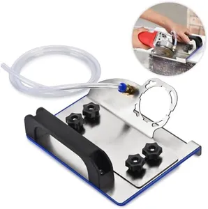 45 Degree Tile Chamfering Tool - Angle Grinder Stand for Tile 45° Chamfer Cutting, Tile Cutter Tools for Cutting Ceramic Stone,Type 100 Angle Grinder Attachments