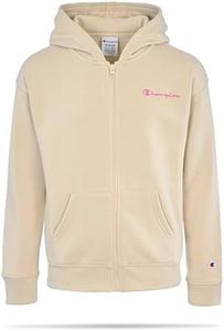 Champion Girls Sweatshirt Full Zip Up Fleece Hoody Sweatshirt Top Kids Clothes