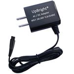 UpBright 2Pin AC/DC Adapter Compatible with Andis CNG-1 Article# 65915 Cord/Cordless Animal Cat Dog Pet Nail Grinder AN65915 Groomers Rechargeable E-TEK ZDJ050100US Lithium-ion Battery Power Charger