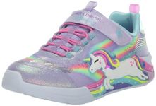 Skechers Unicorn Chaser Sneaker, Lavender, 13 UK Child