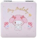 Sanrio 328294 Pocket Mirror, Compact Mirror, My Melody, My Melody, 2.4 x 2.4 x 0.3 inches (6 x 6 x 0.9 cm), New Life, Personal Accessories, Character 328294