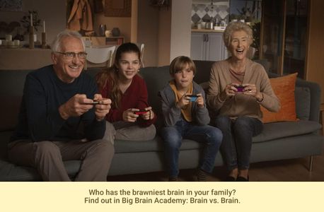 Big Brain Academy Game for Nintendo Switch – Family Puzzle Challenge
