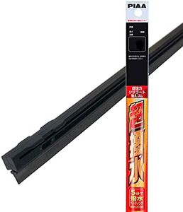 PIAA SUR47NT Wiper Replacement Rubber, 18.5 inches (470 mm), Super Strong Silicone Coating, Special Silicone Rubber, No. 49, 1 Piece