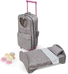 Travel and Tour Trolley Carrier with Bed for 18-inch Dolls
