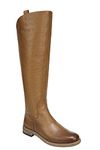 Franco Sarto Womens Meyer Knee High Wide Calf Flat Boots, Light Brown Wide Calf, 7.5