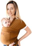 Baby Wrap Carrier with Front Pocket