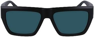 Calvin Klein Jeans Sunglasses, 002 Matte Black, One size