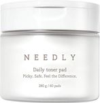 Needly | Exfoliating Facial Pads with BHA & PHA | Daily Toner Pad | For Pore Tightening