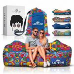 Chillbo Flap n Nap Lounger - 60s Psychedelic