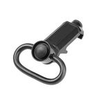 Mtsooning Tactical Push Button Quick Release Detach QD Swivel Loop with Rail Sling Attachment Mount For 20mm Picatinny Rails