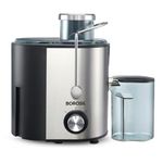 Borosil Primus Juicer | Made in India | Centrifugal Juicing Technology | Juice Collecting Jar | 2 Speed Controls | Overheat Protection | 1 Year Warranty