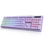 NPET K10 Wired Gaming Keyboard, RGB