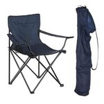 Kimee Foldable Camping Chair, Folding Camp Chairs for Adults, Large Portable Lawn Chair for Outdoors Fishing, Hiking, Travel, Picnic, Beach (Multicolor)