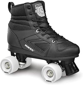 Roces 550041-008 4-Wheel Skate, Unisex – Adult, Black, 40