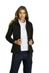 Regatta Women's Ladies Octagon Ii Softshell Jacket, Black (Black), 16 (Manufacturer Size:16)