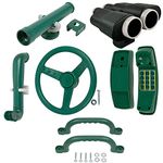 Swing Set Stuff Deluxe Accessories Kit (Green) with SSS Logo Sticker