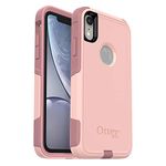 OtterBox COMMUTER SERIES Case for iPhone XR - Retail Packaging - BALLET WAY (PINK SALT/BLUSH)