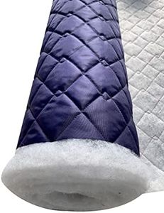 EU Fabrics Tela acolchada impermeable, 23 colores, 113.4 g, ropa de cama para exteriores, chaqueta, tela de tapicería, ropa de vestir, venta por metros, 150 cm de ancho, color morado