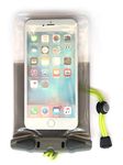 Aquapac Waterproof Plus Size Phone Case, Lanyard, iPhone and Android, Made in the UK, Hiking, Mountain Biking, Running Accessory, Travel Essential, 5 Year Warranty, Eco Friendly - Grey