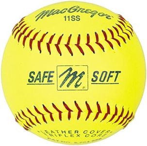 MacGregor Safe/Soft Training Softball, 11-inch (One Dozen) - Packaging may vary