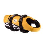 EZYDOG DFD Dog Life Jackets | Dog Lifejackets, Boating, Dog Friendly, Paddle Board, Dog Life Jacket Small Superior Buoyancy, Dog Life Jacket Medium, Dog Swim Vest, Puppy Life Jacket (Yellow, M)