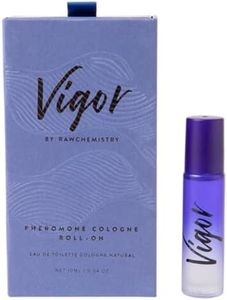 RawChemistry Vigor Pheromone Infused Cologne for Men Roll-On I Men's Cologne with Pheromones I Fragrances for Men