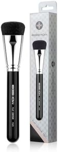 Contour Brush， EigshowBeauty Premium Synthetic Bristles Face Bronzer Brush, Flat makeup brush for Powder Cream Liquid Blending - Vegan & Cruelty-Free Foundation Brush