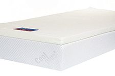 Southern Foam Memory Mattress Topper with Cover, 2 Inch, UK King Size