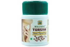 Tursiya Thyroid Unani Ayurvedic Medicine Hypothyroidism Hyperthyroidism Weight Loss Supplement Maintain T3 T4 & Tsh Levels Totally Extract With Unani Formulation - Tablet, 0.05 Kg