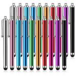 Demachytec 20Pcs Capacitive Stylus Pens, Universal Touch Screen Pen for All Mobile Phones, Apple iPad, iPad Pro, iPad Air, iPad Mini, Samsung Galaxy, iPhone and Tablet