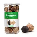 MQUPIN Black Garlic 250g/500g Aged for Full 90 Days, Whole Black Garlic Jar (8.8 Oz/17.6oz) (250g/8.8oz)